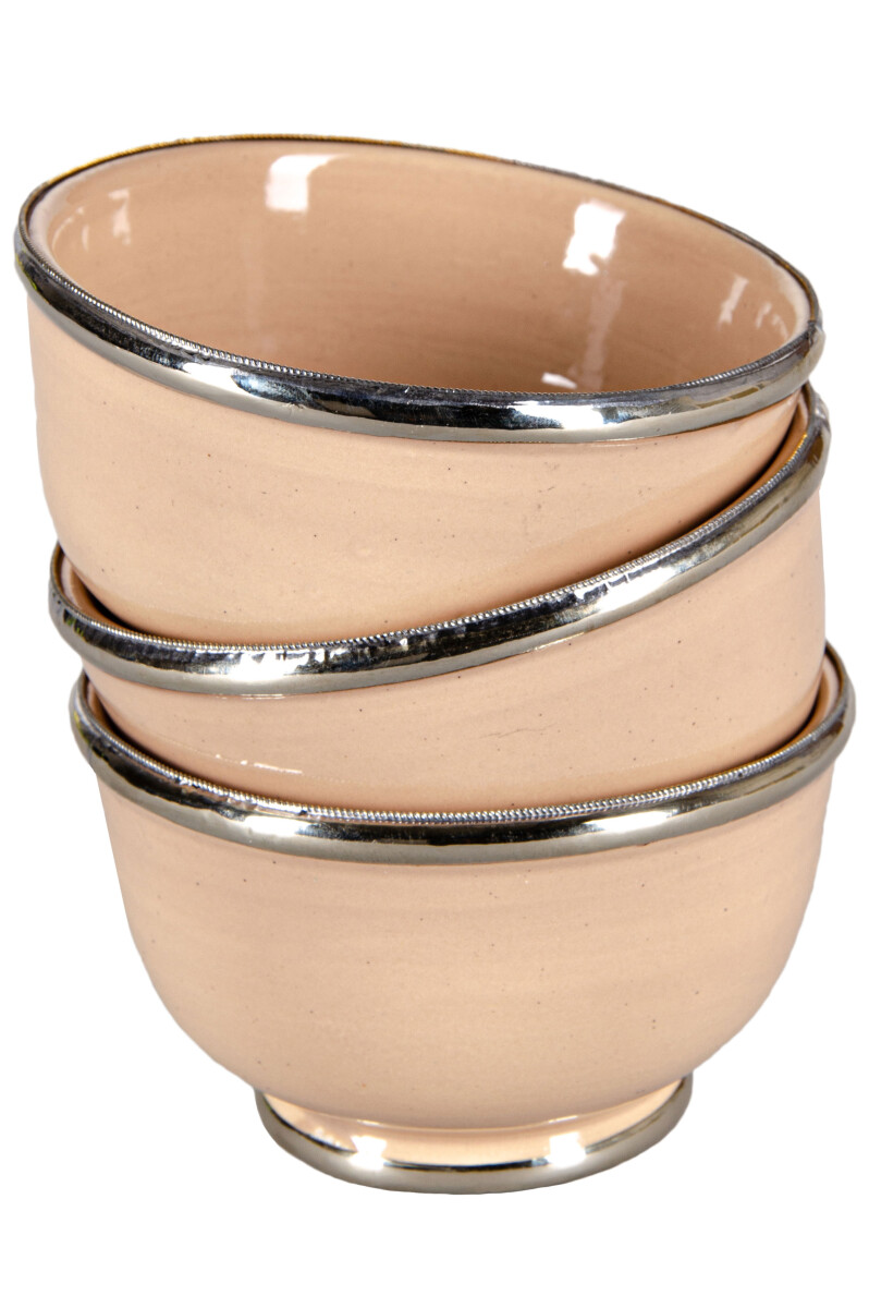 Set of 3 Oriental Bowls: Cariba Brown Dip Bowl