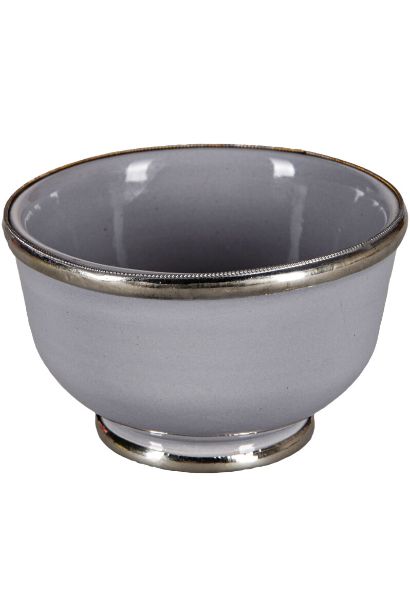 Oriental Dessert Dip Bowl, Cariba Gray