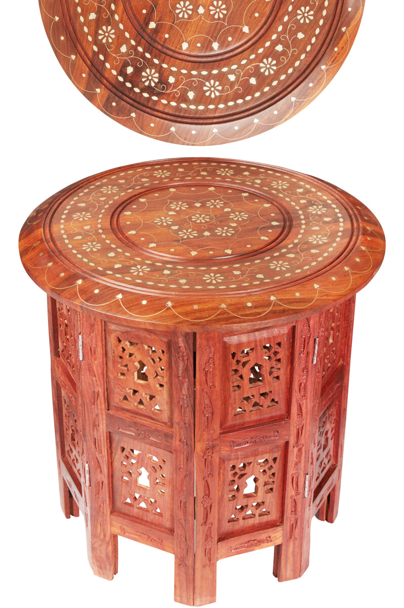 Orientalischer Tisch Beistelltisch Caglanur 38cm