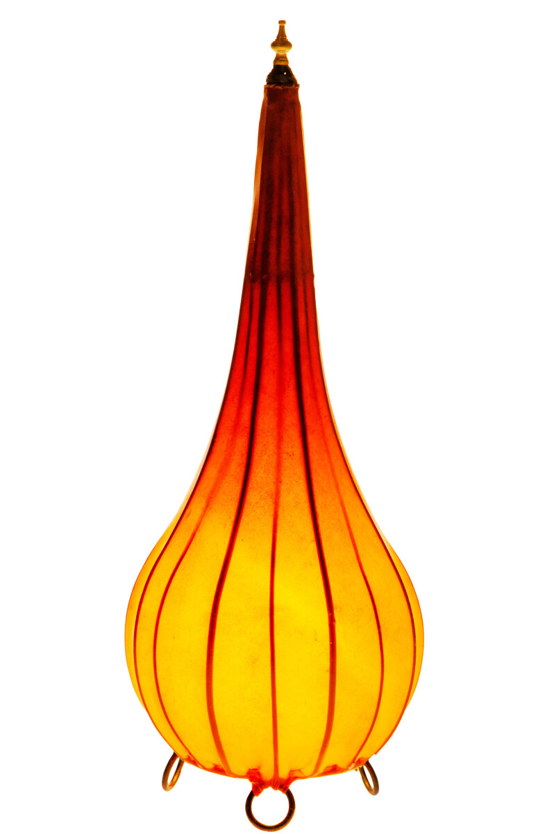 Roana 50cm Leather Table Lamp | Handcraf box