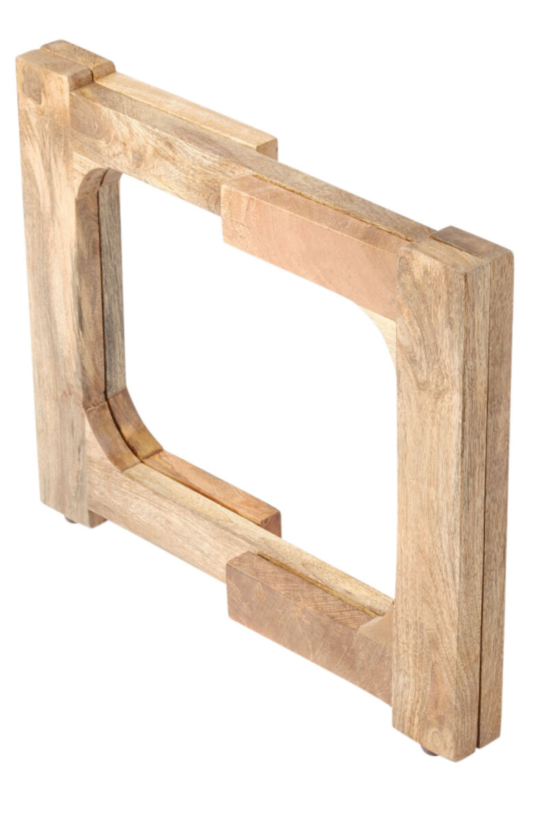 Folding Table Base, Foldable, Cadiz Natu box
