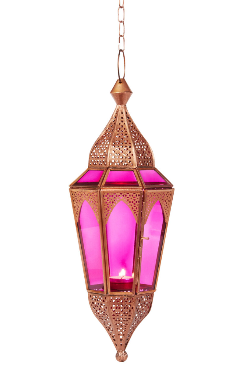 Lalita Indian Hanging Wind Chime - Pink