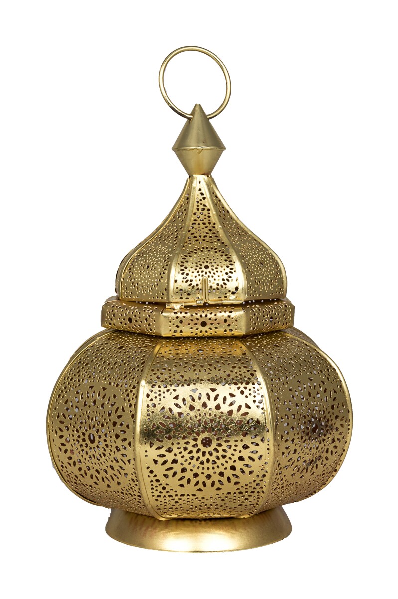 Oriental Indian Lantern Lamis Gold box