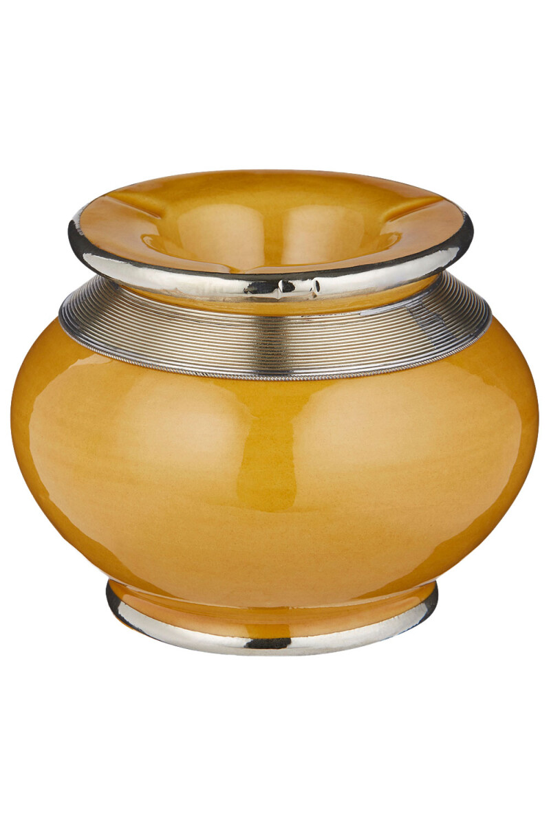 Cariba Moroccan Ashtray - Yellow