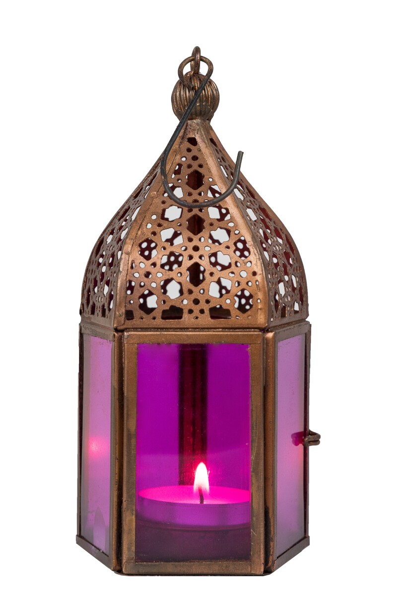 Meena Oriental Lantern - Pink