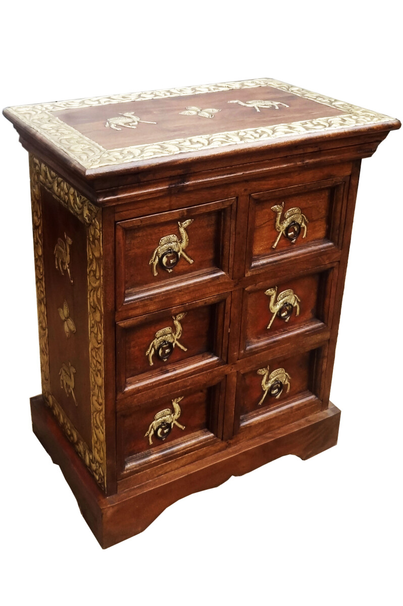 Mohini Indian Nightstand