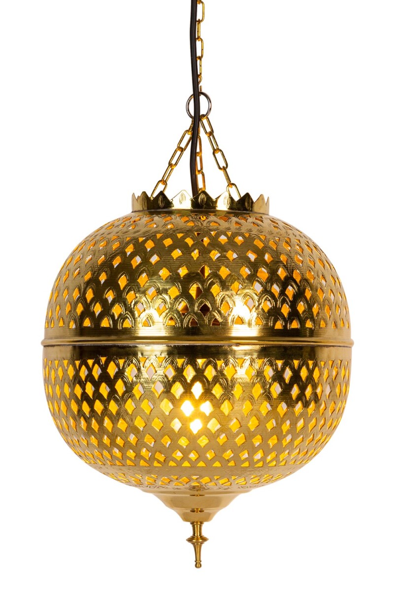 Safiye Moroccan Pendant Lamp - Large, Go box