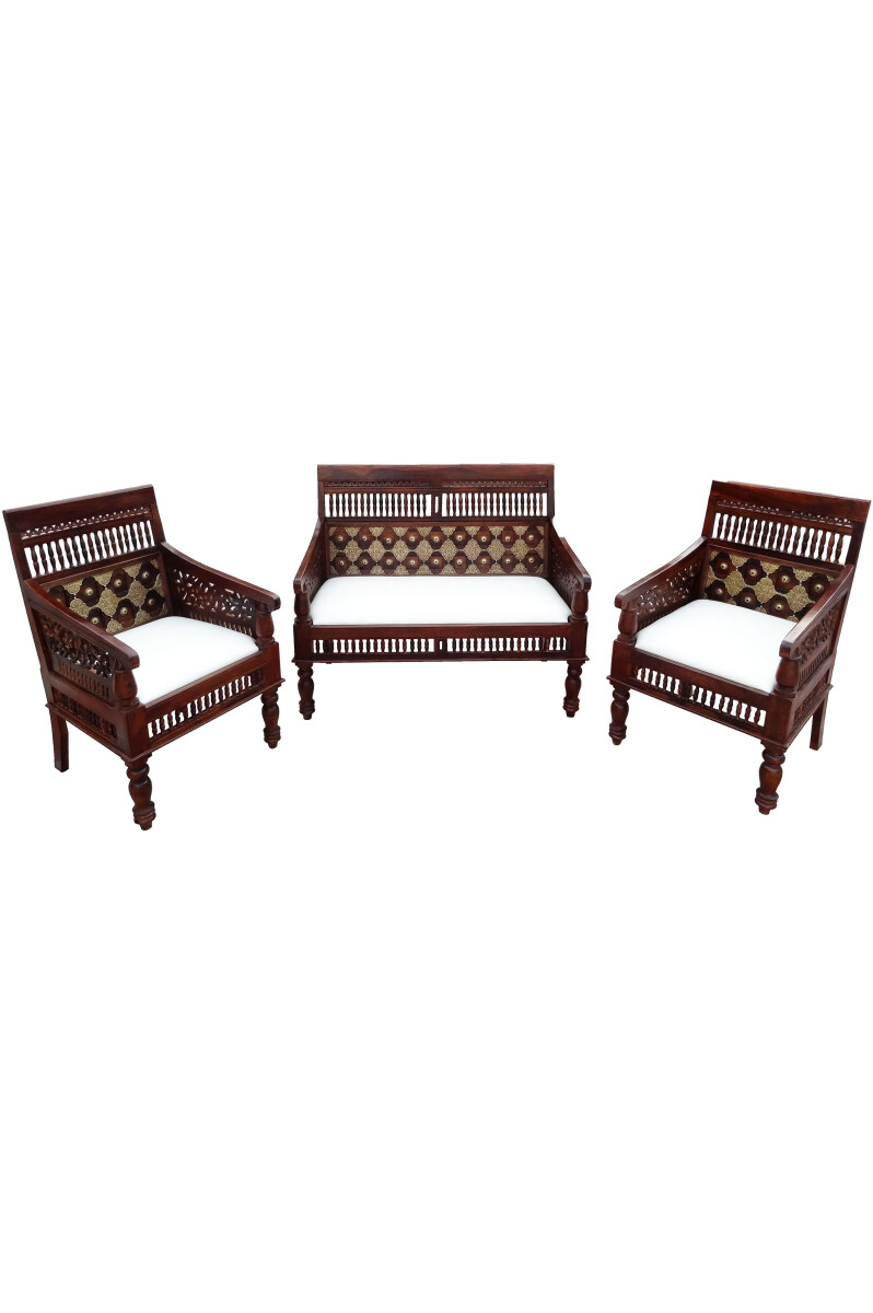 Zanubia Oriental Sofa Set - 3-Piece -