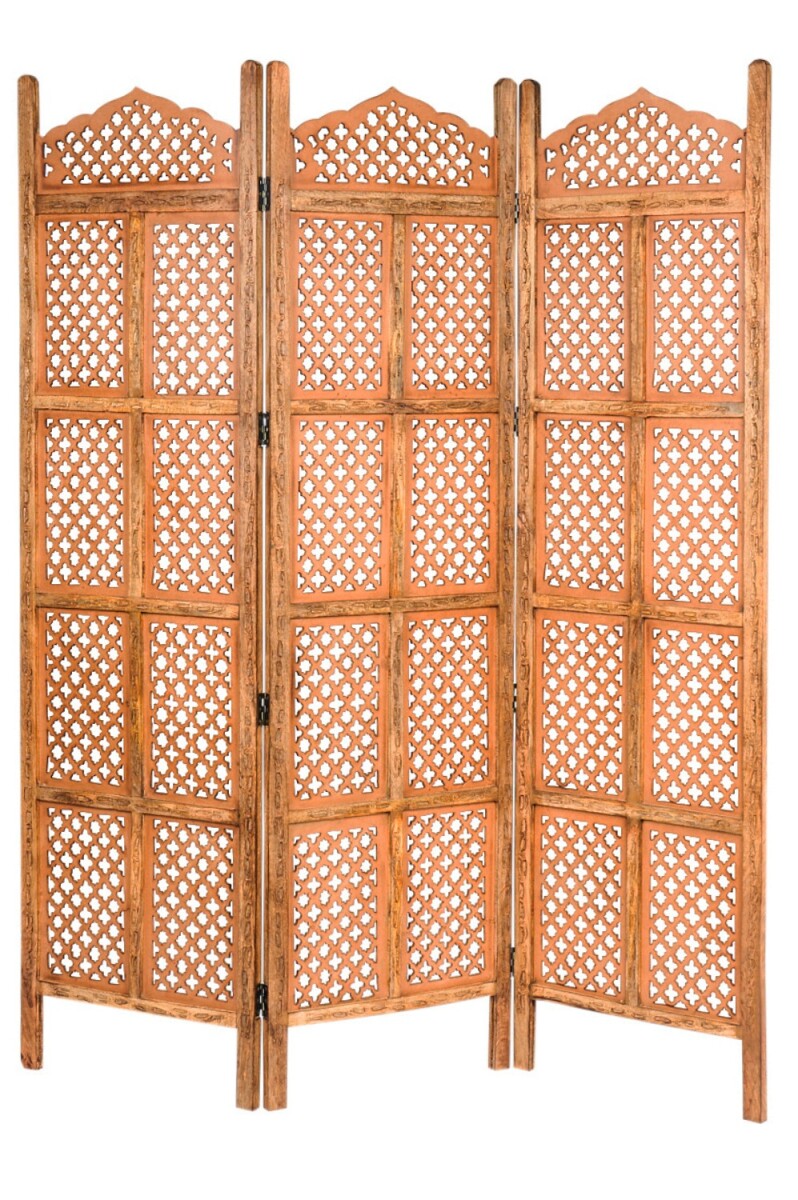 Wooden Screen, Room Divider, Oriental Style, Ecmel