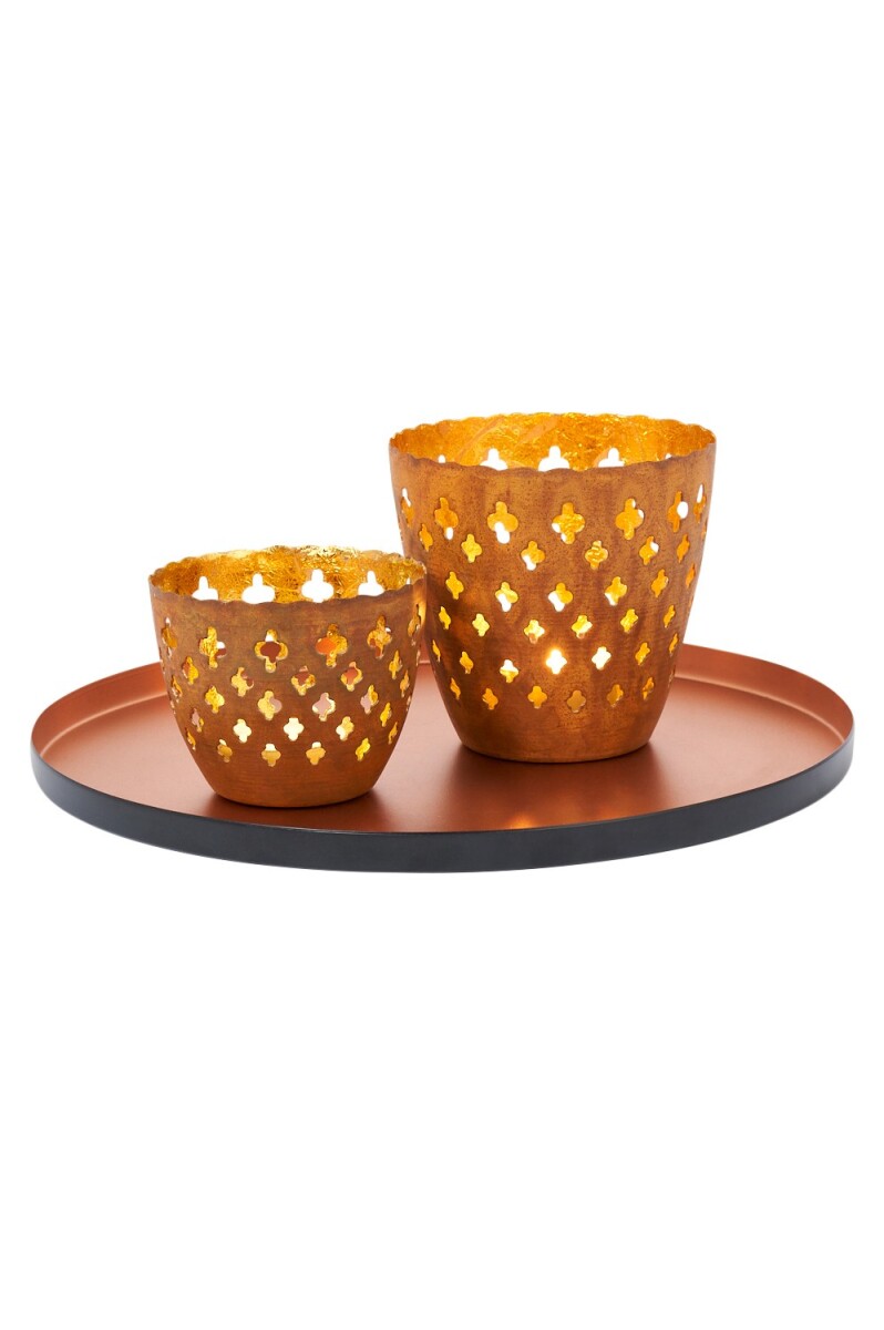 Gift Set: Oriental-Style Lantern Decor Set -2-