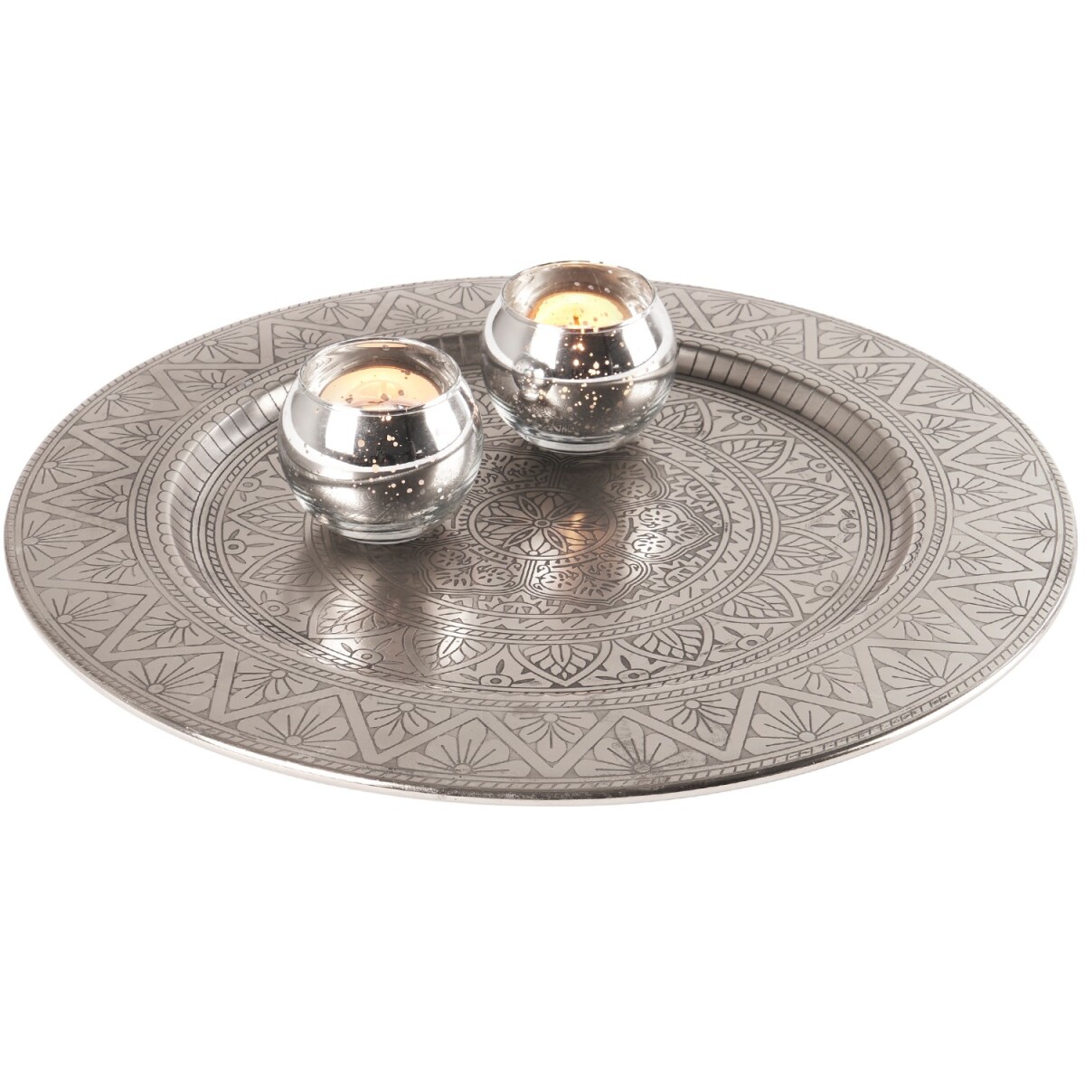 Oriental Decorative Platter Serving Tray box