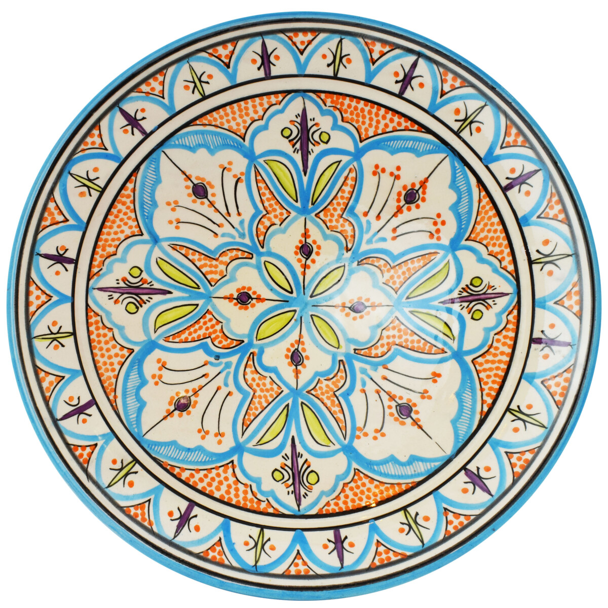 Adna Oriental Ceramic Plate