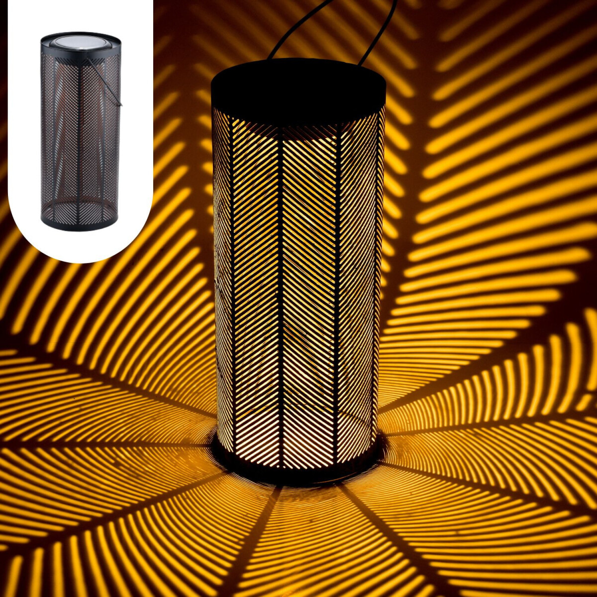 Scandinavian Solar Lantern, Solar Lamp, Decorative, Balcony,