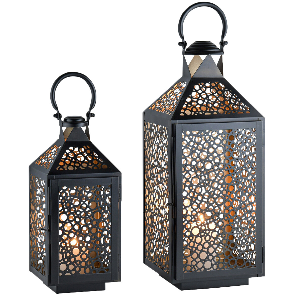 Set of 2 Scandinavian Decorative Lantern box