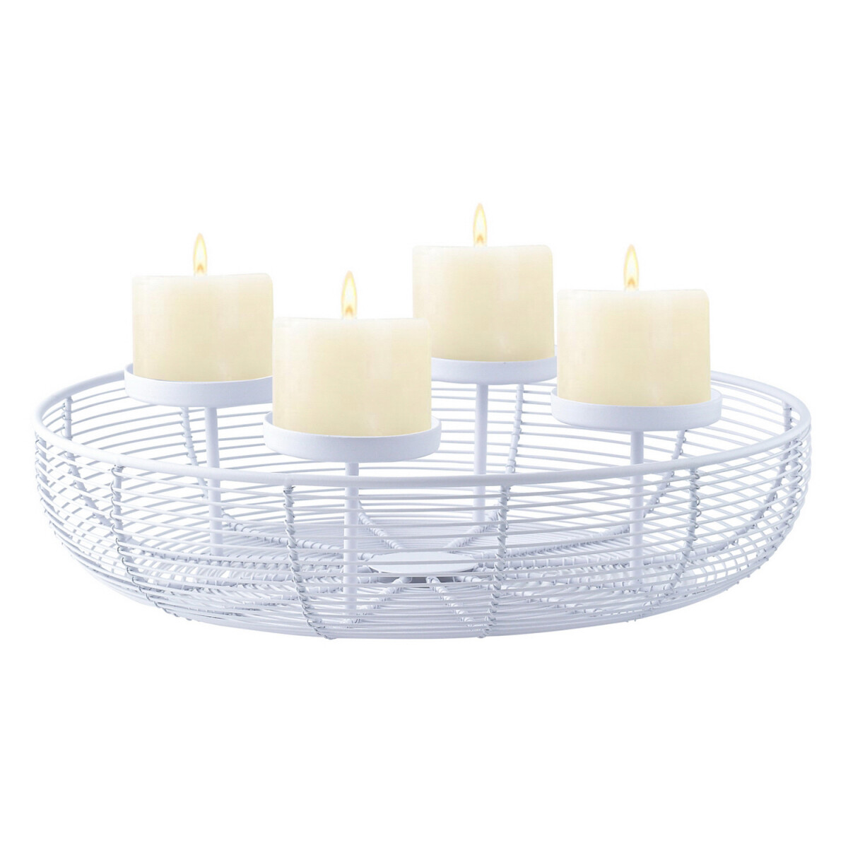Modern Decorative Advent Wreath Candle H box