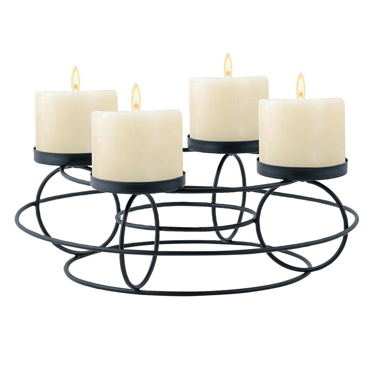 Modern Decorative Advent Wreath Candle H box