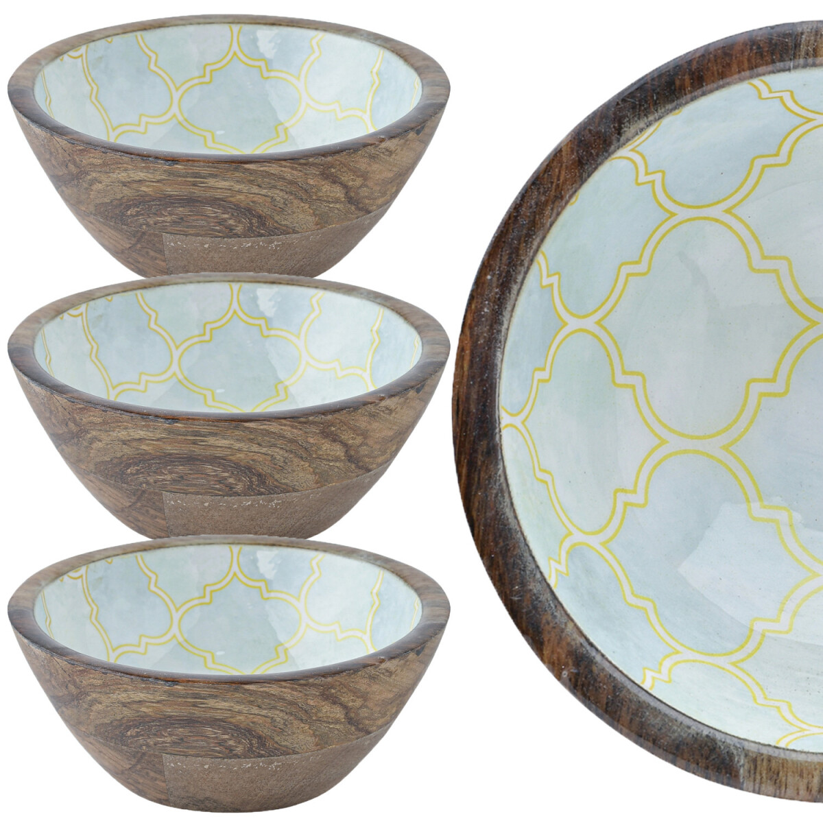 Set of 3: Jewelry Bowl, Key Bowl, Kesse  box