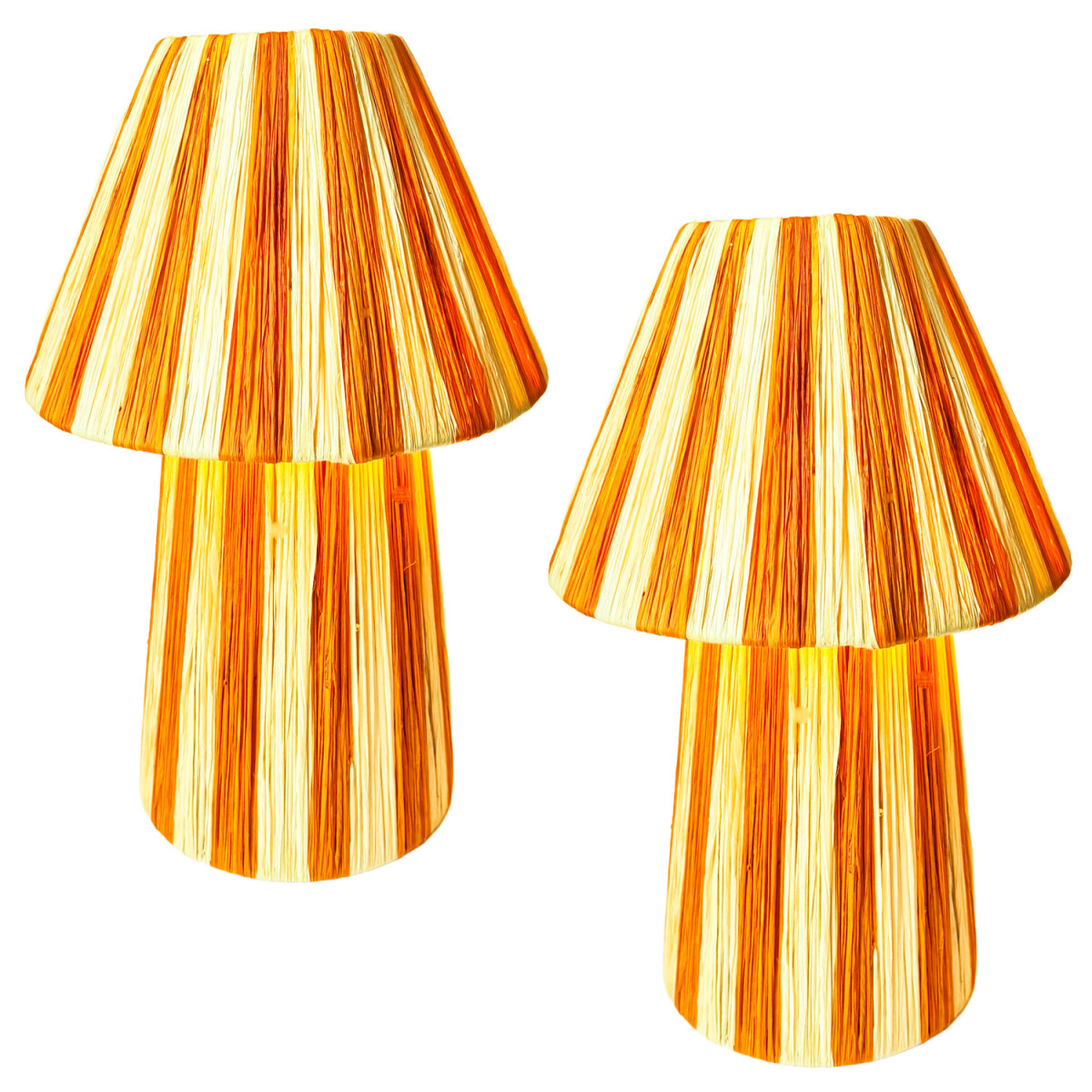 Set of 2 Boho Decorative Table Lamps / B box