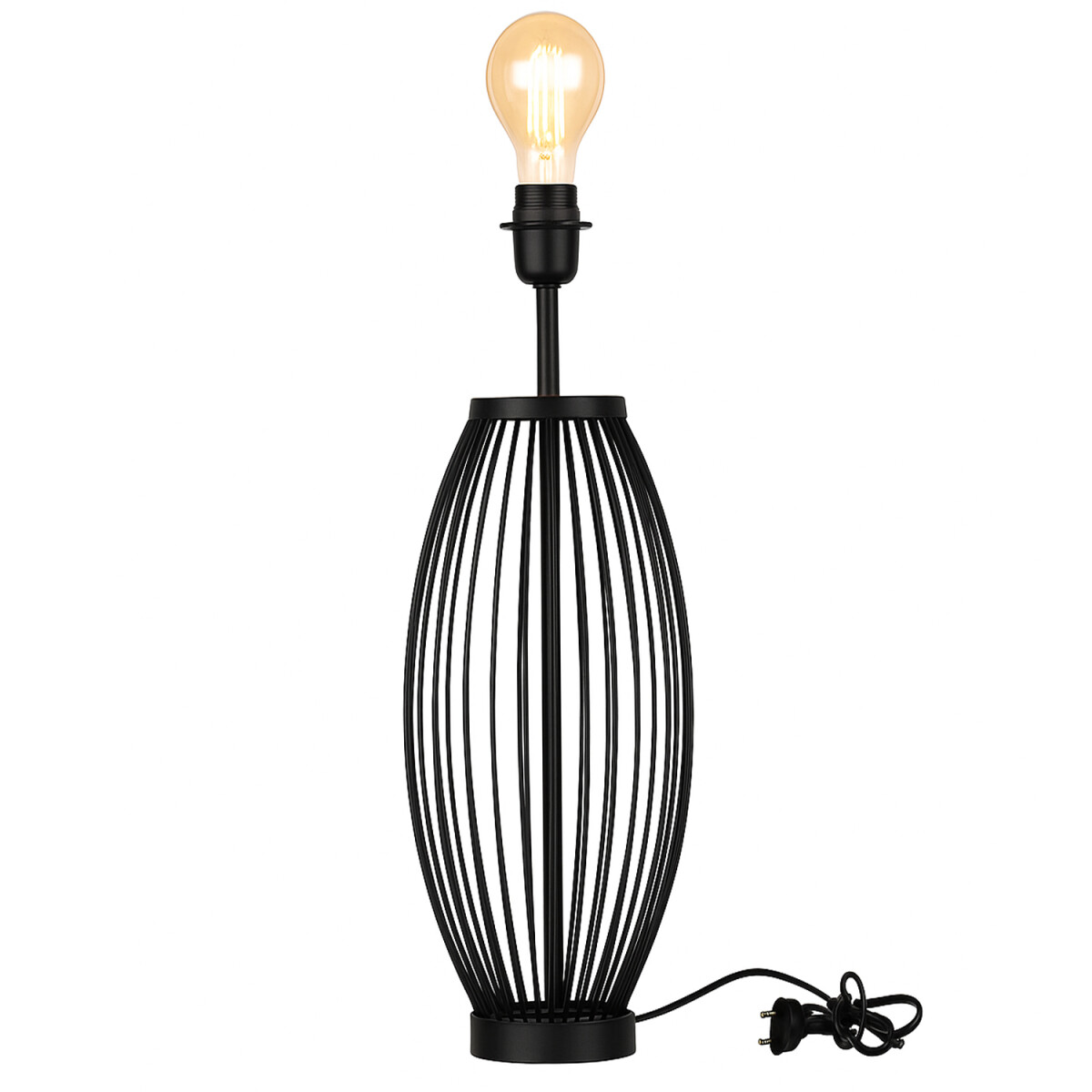 Trefor Black 51cm Table Lamp Base &ndash box