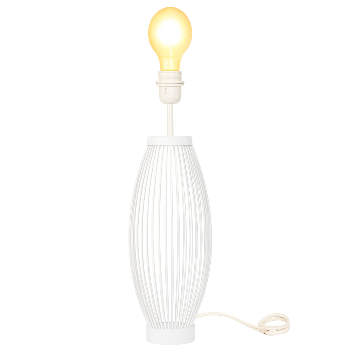 Trefor White 51cm Table Lamp Base &ndash box