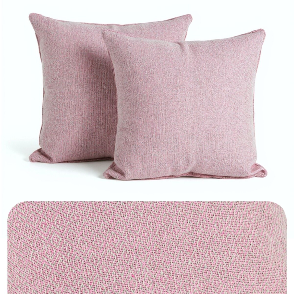 Set of 2 Calix Pink 40cm Cotton Pillowca box