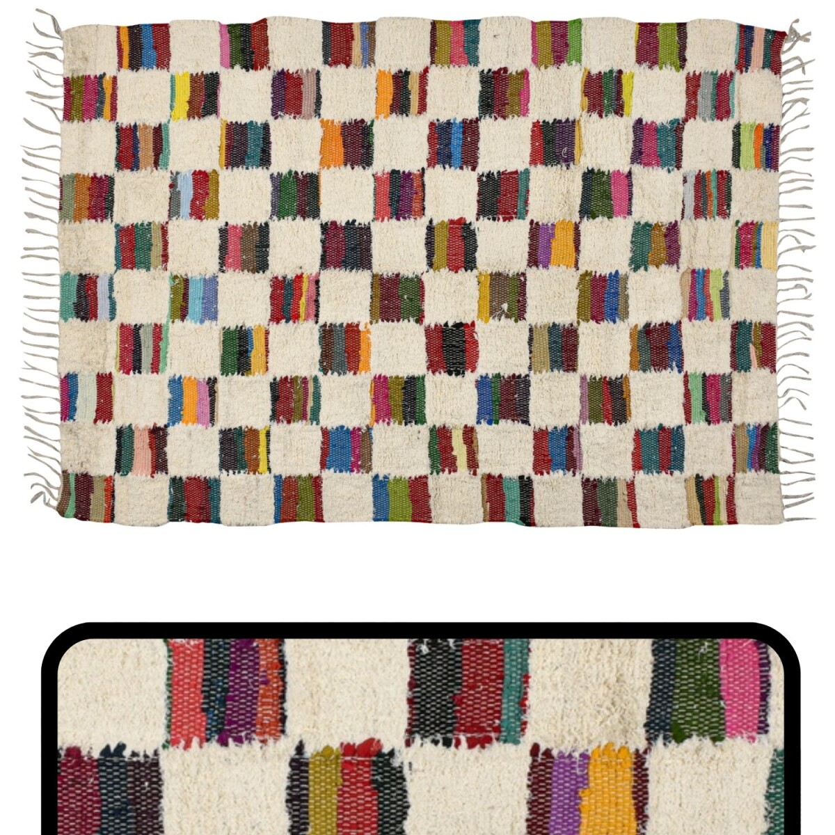 Calliou Rug 160x230 cm | Handwoven Boho  box