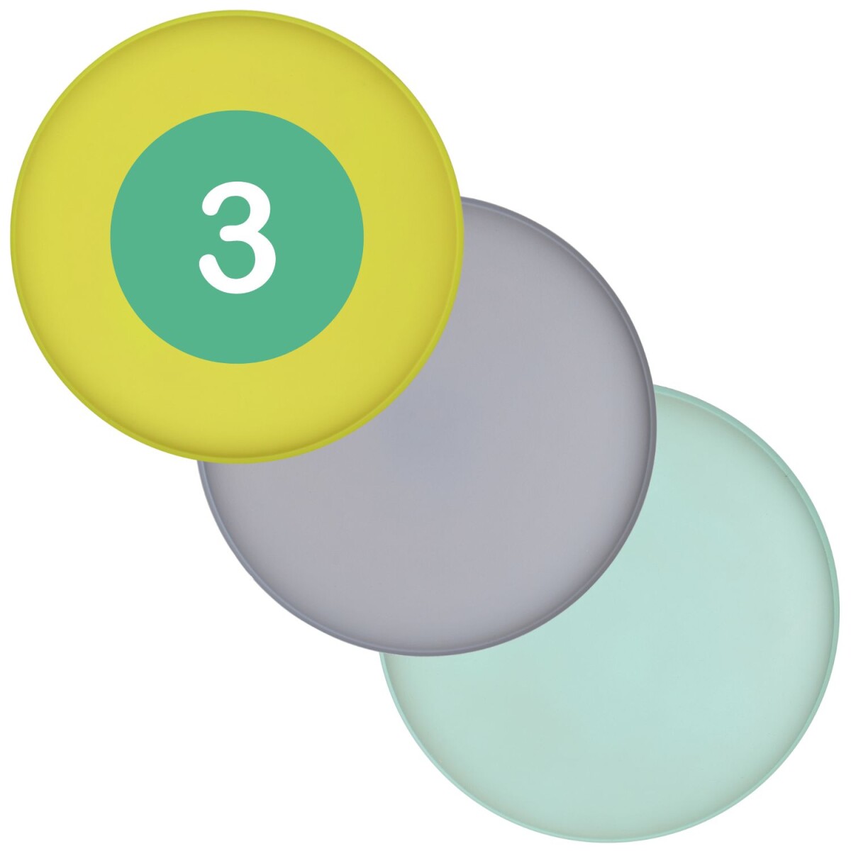 Set of 3 Callie Pastel-Colored Round Tra box