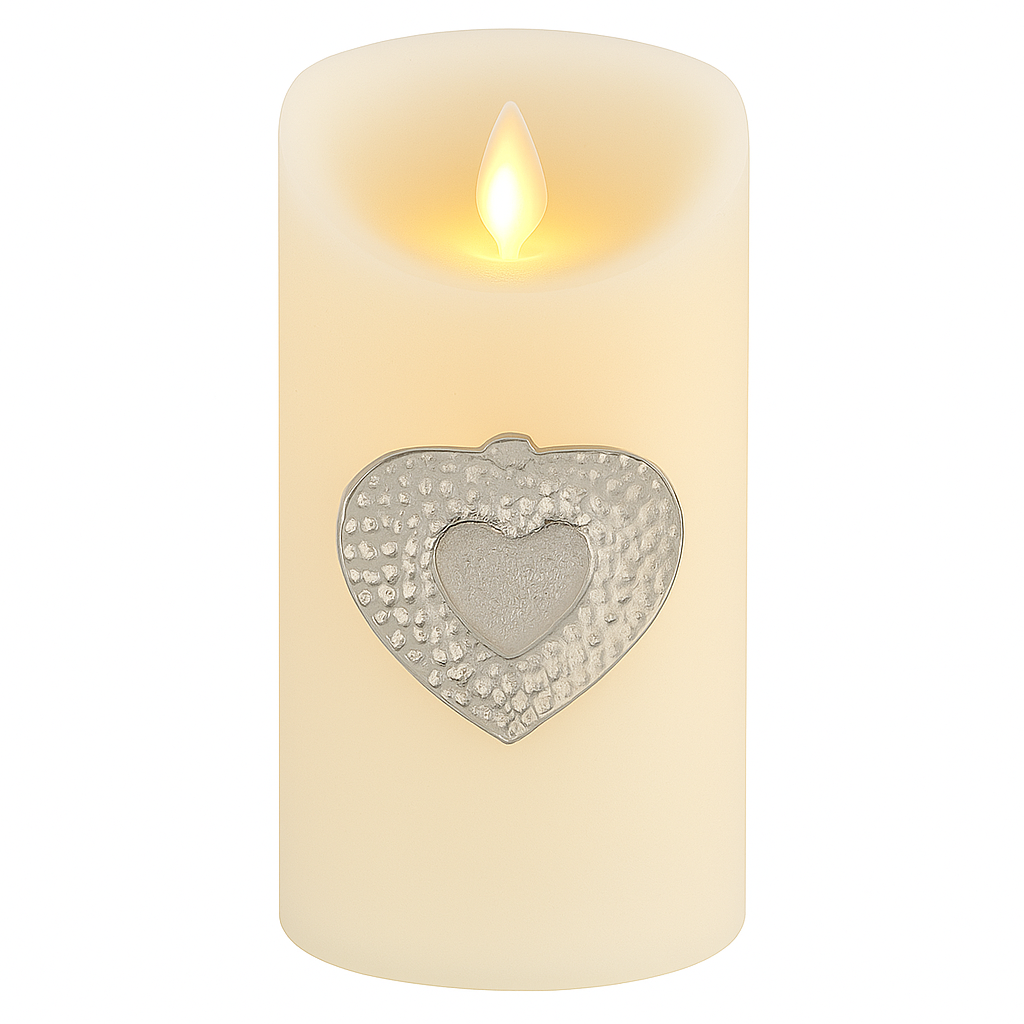 Caloge A 6cm Silver Candle Holder | Boho Vintage Candle Hold