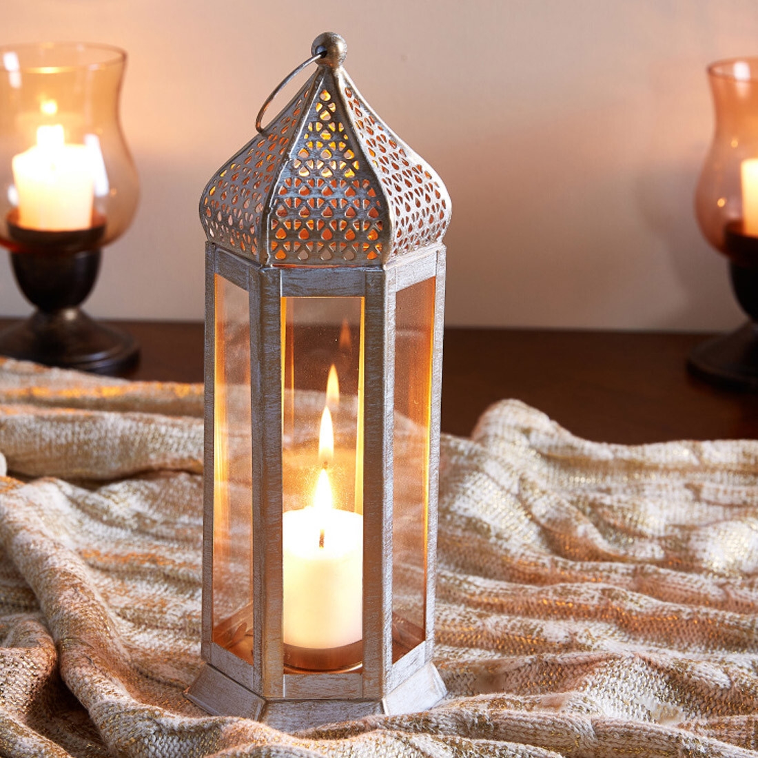 Oriental Lantern Decoration Raki White C box