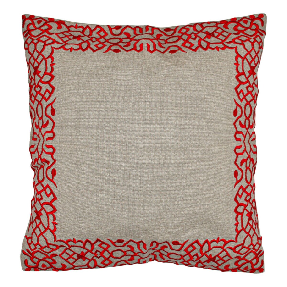 Handmade Frisia Red Pillowcase, 50x50 cm box
