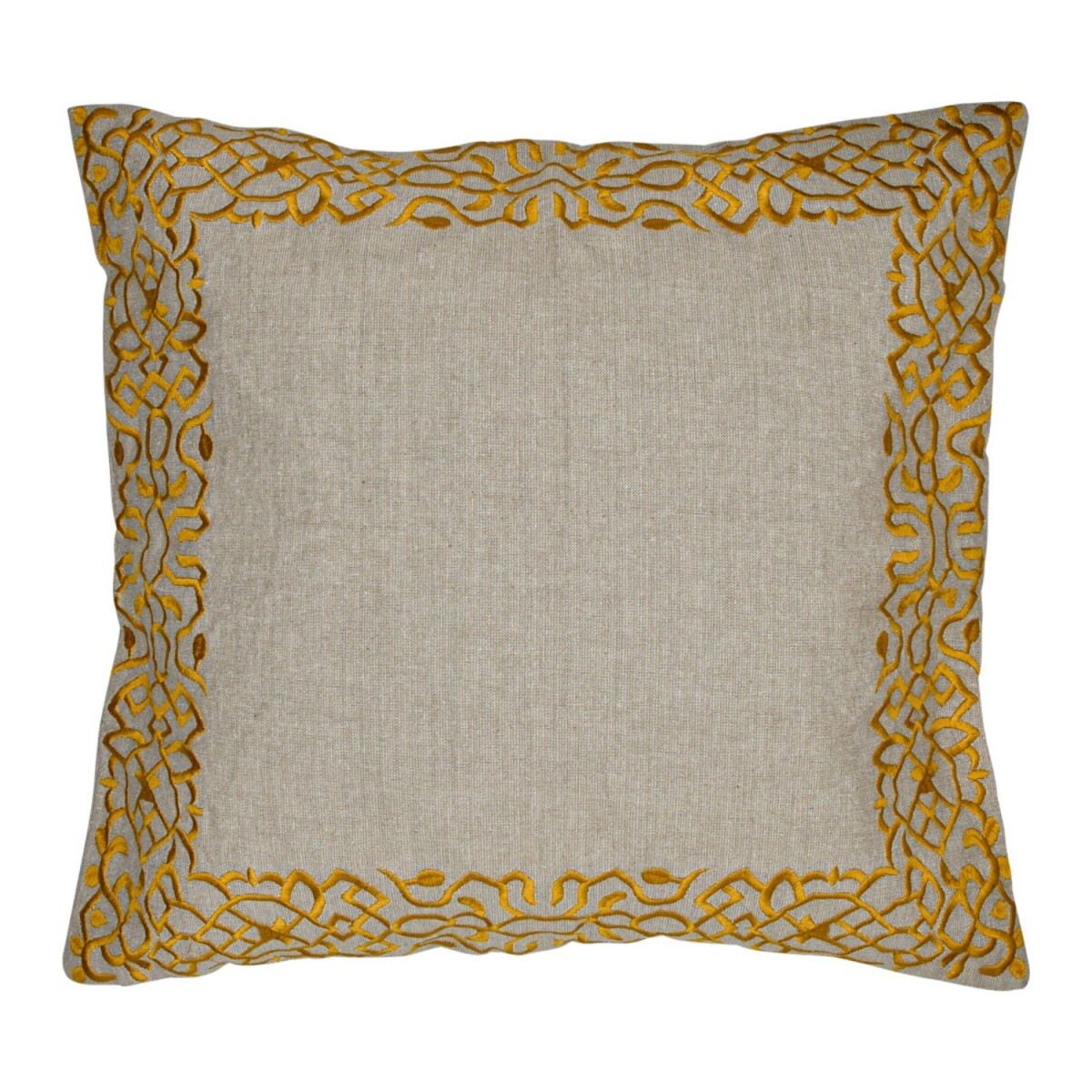 Handmade Frisia Gold Pillowcase, 50x50 c box