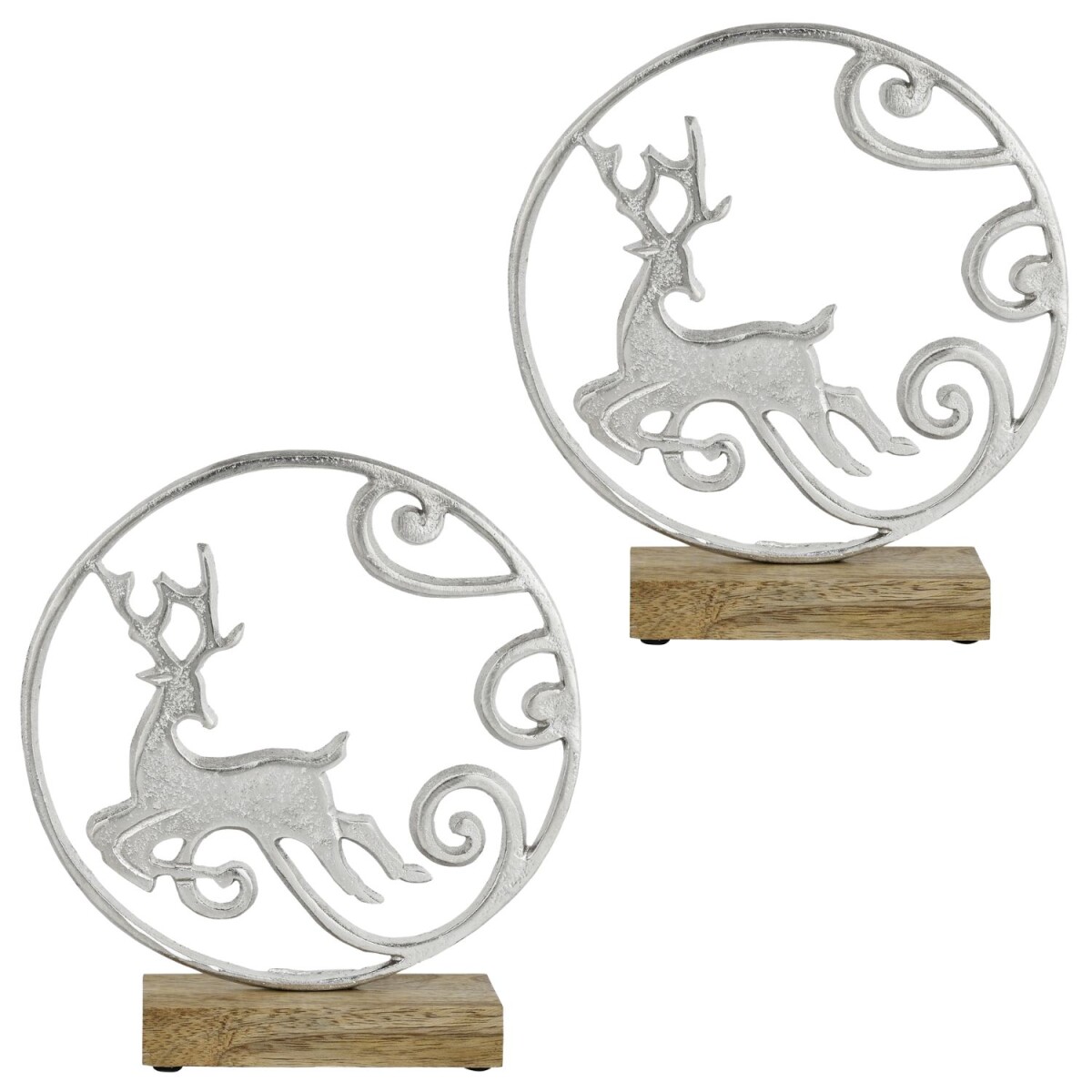 Monda Silver Decorative Figures, Set of  box