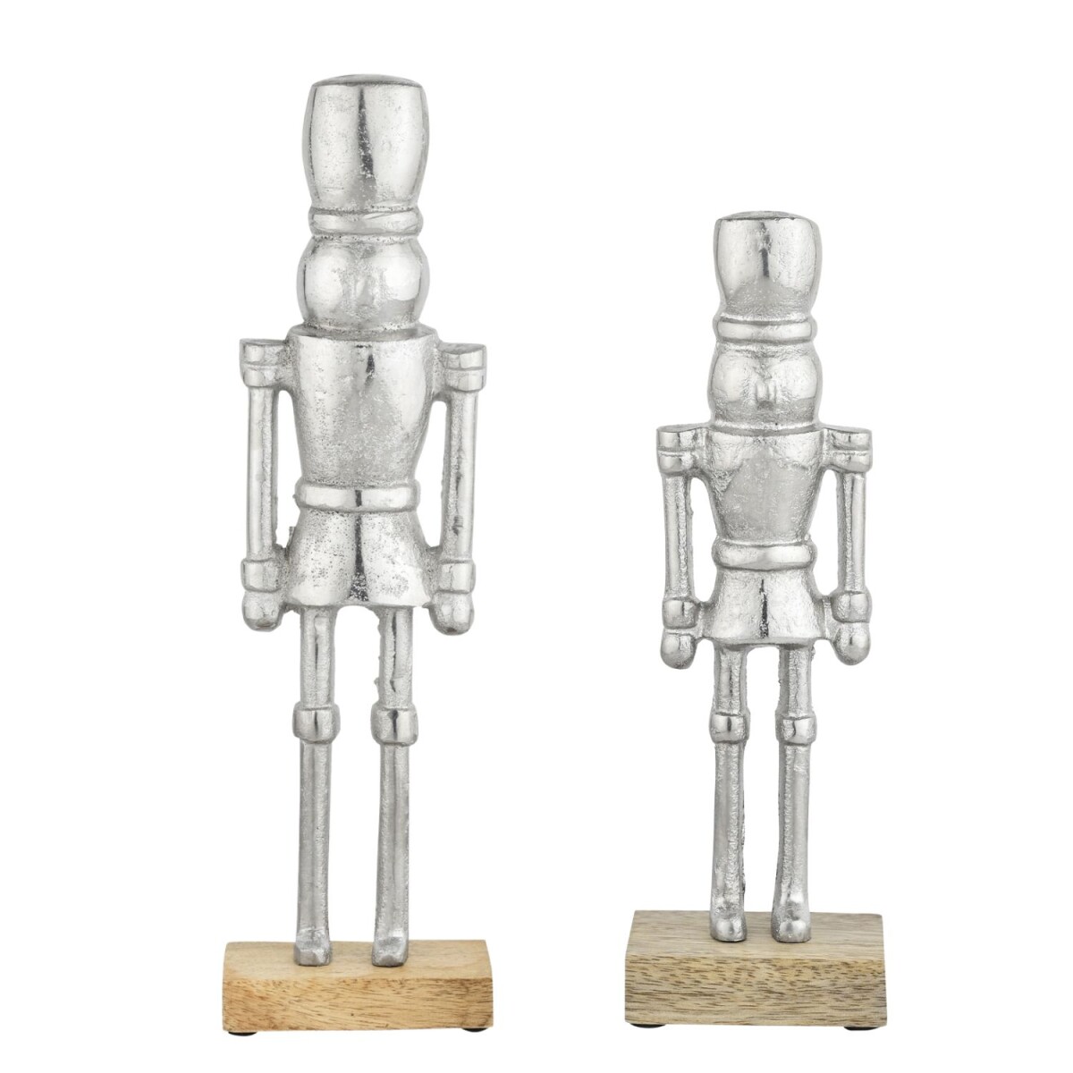 Decorative Figurines: Nutcracker, Silver box