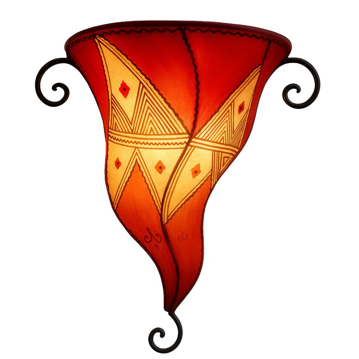 Mediterranean Wall Sconce Saba Multi H 35 cm | 100% Handcraf