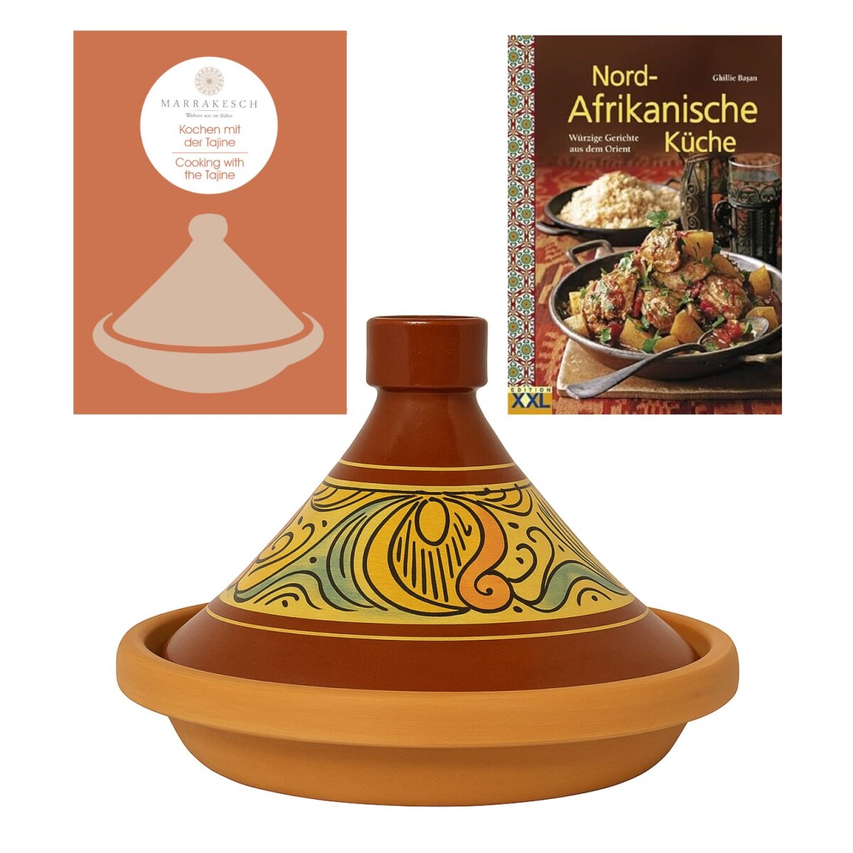 Shasha Tagine, Ø31 cm, natural gl box