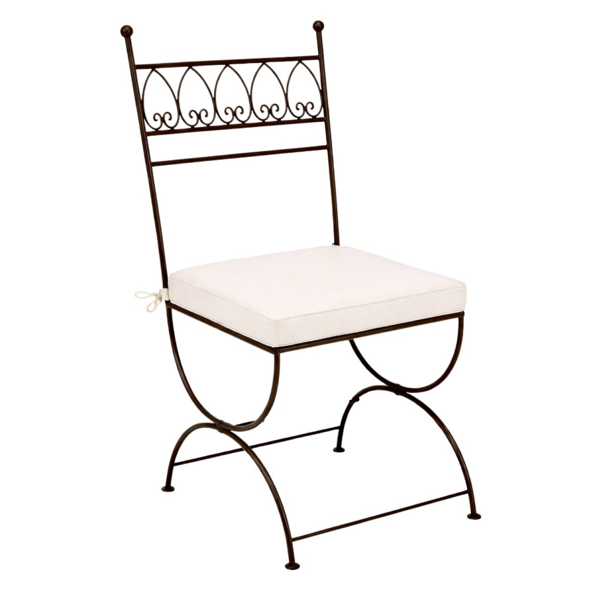 Merida Hand-Forged Iron Chair | Mediterr box