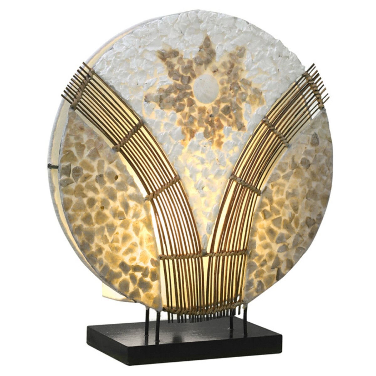 Luzie 30cm Table Lamp, Boho Design | Han box