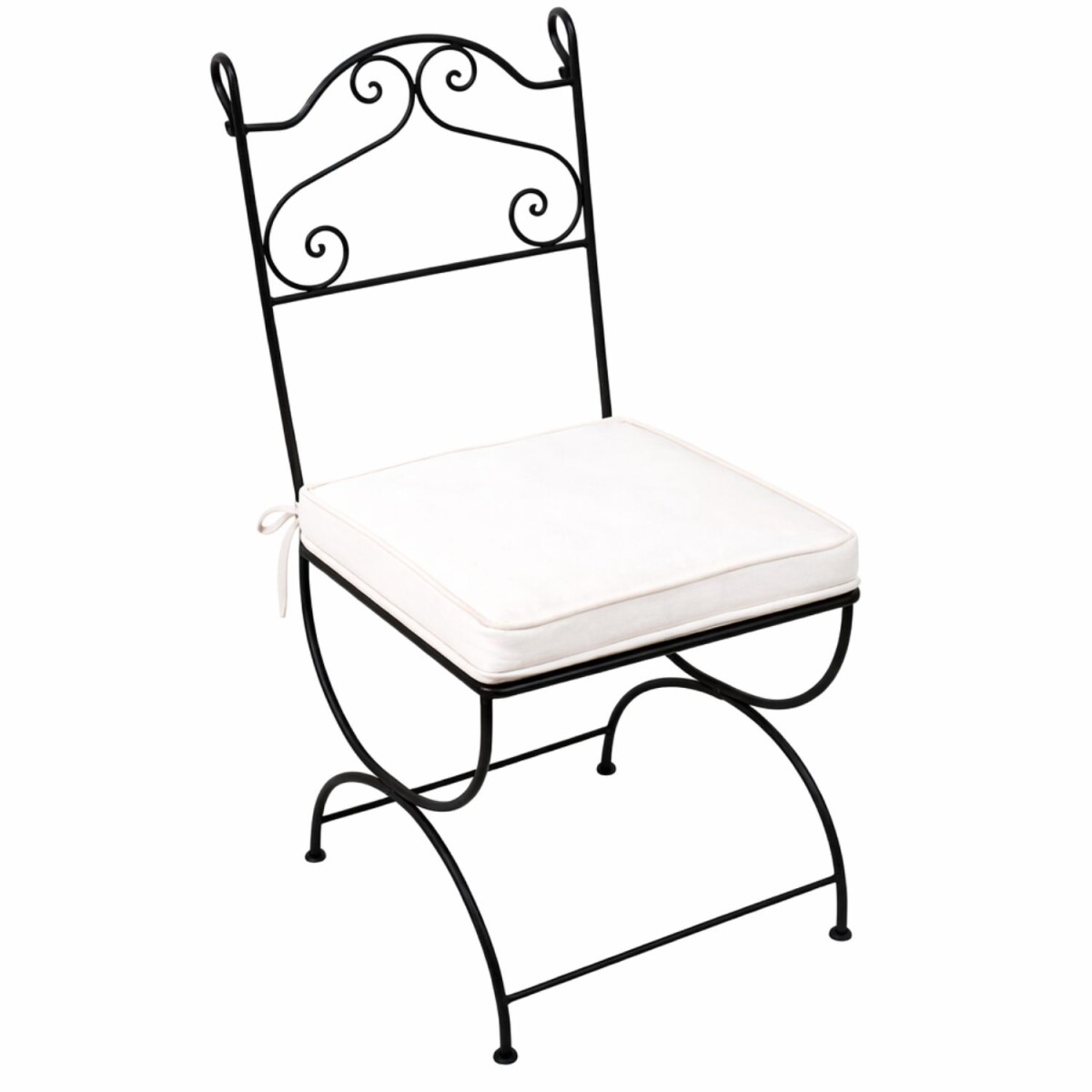 Malaga Hand-Forged Iron Chair | Mediterr box