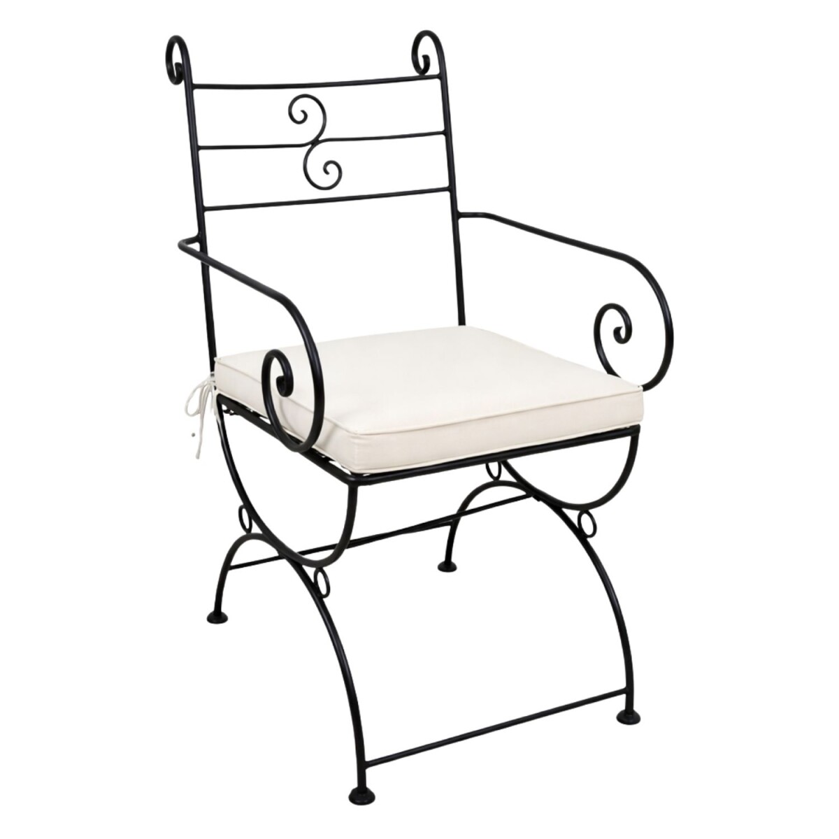 Almagro Hand-Forged Iron Chair | Mediterranean Garden Chair