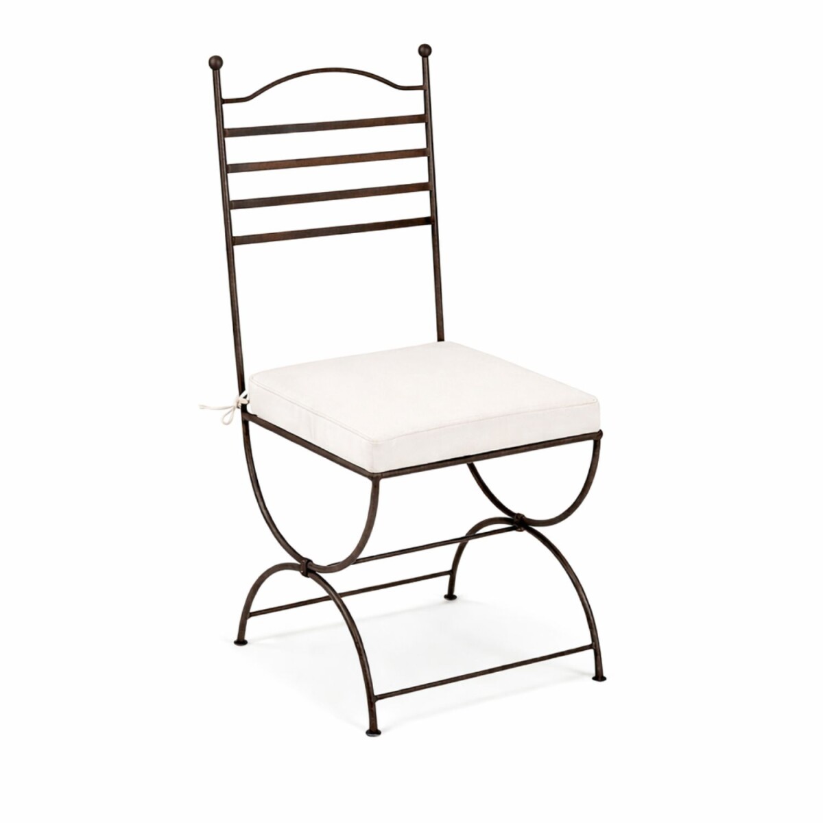 Palencia Hand-Forged Iron Chair | Mediterranean Garden Chair