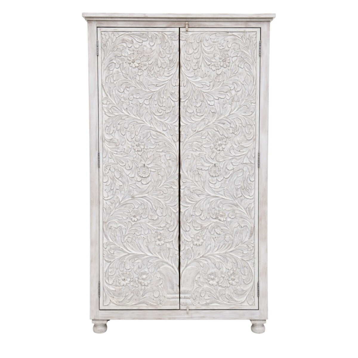Ramzo Handcrafted Solid Wood Highboard: Boho Vintage