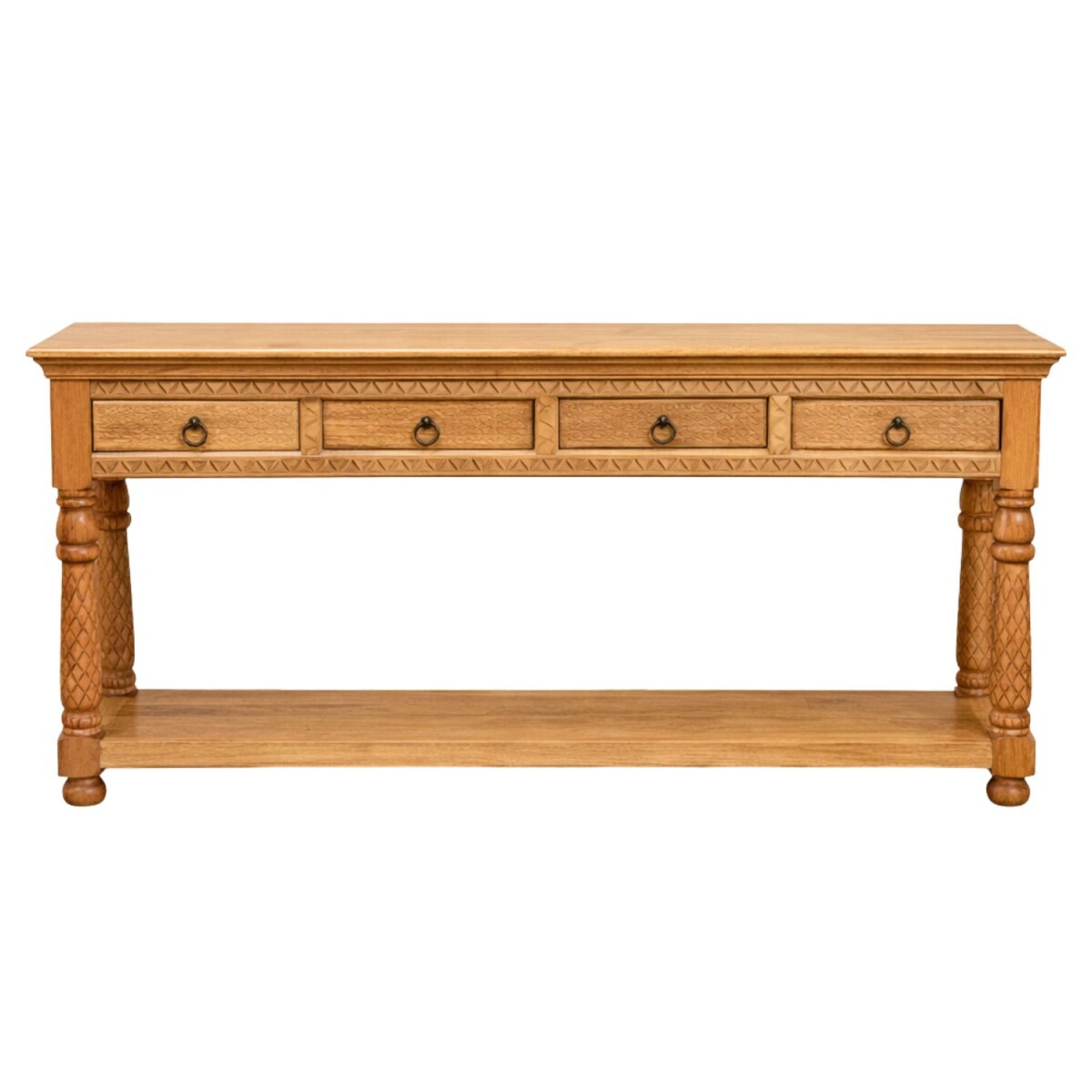 Ruhani Sideboard, 200 cm, Solid Wood, Bo box