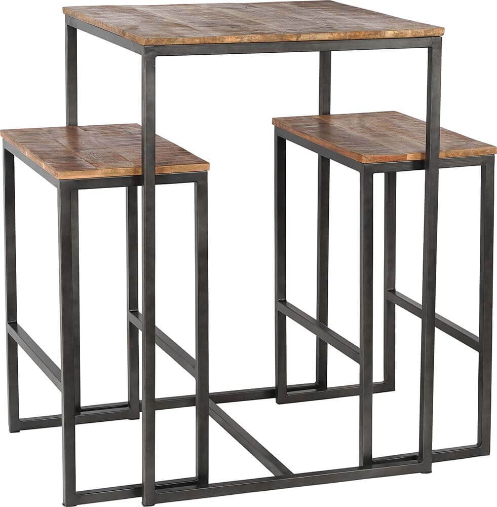 Mojito Bar Table and Bench Set