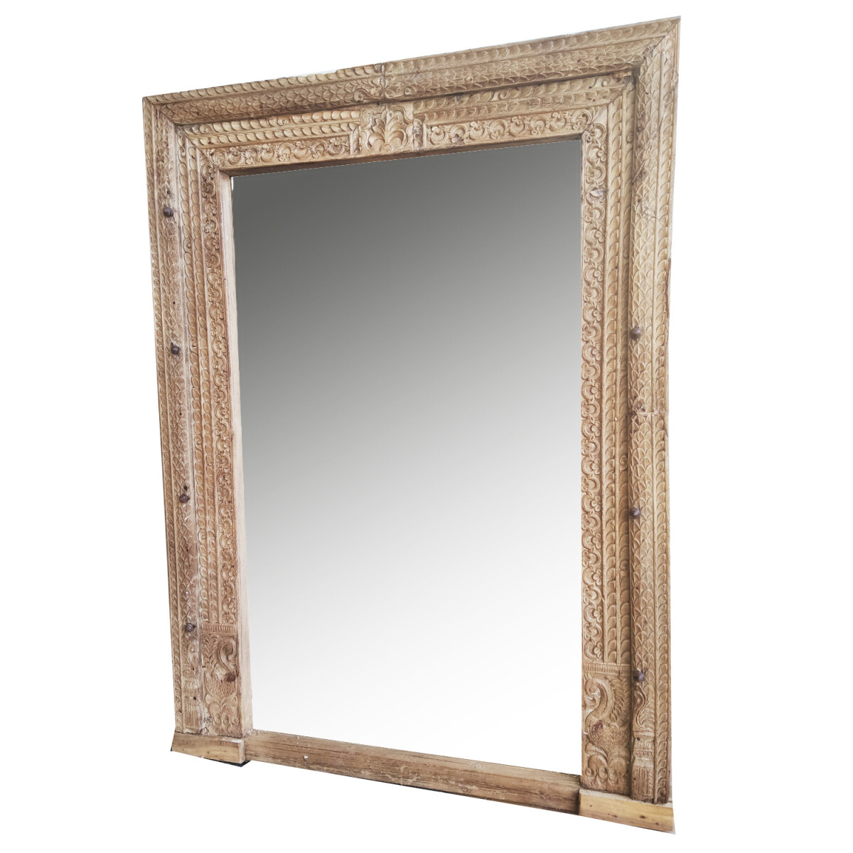 Vintage Floor Mirror, Antique Style, 200 cm, Pattern -33-