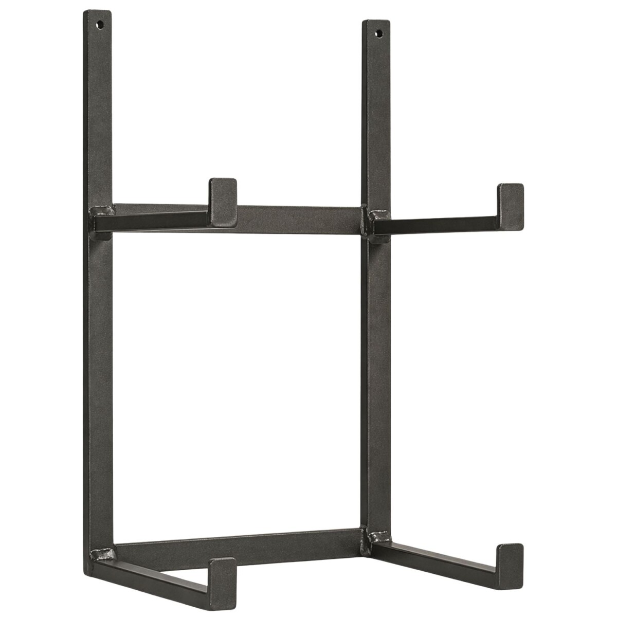 Merita 2 Brick-Shaped Wall Mount, Metal Bracket, 22 x 16.5 x