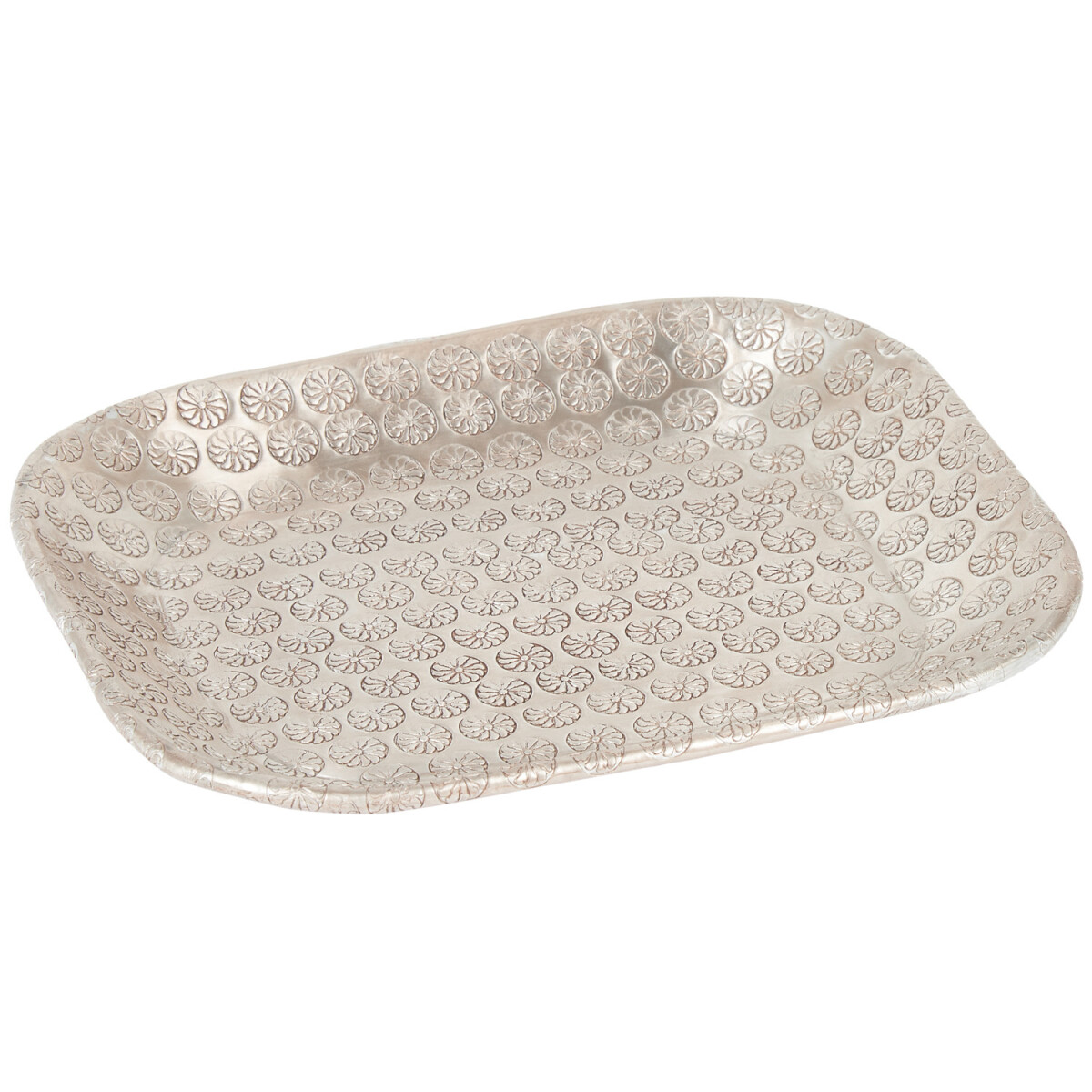 Scandinavian Janshir Silver Candle Tray, box