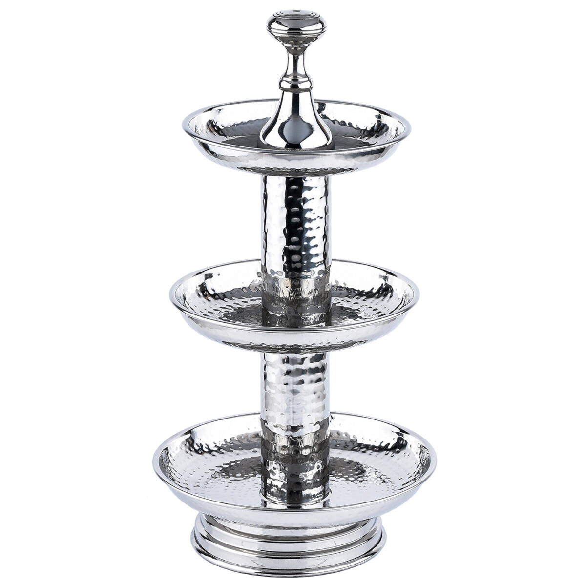 3-Tier Stainless Steel Etagere Decorativ box