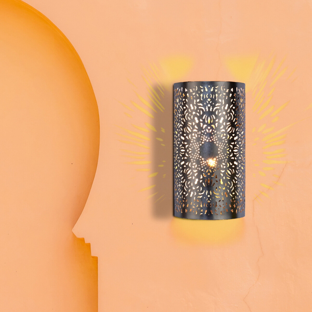 Oriental Wall Lamp, Wall Light, Wall Dec box