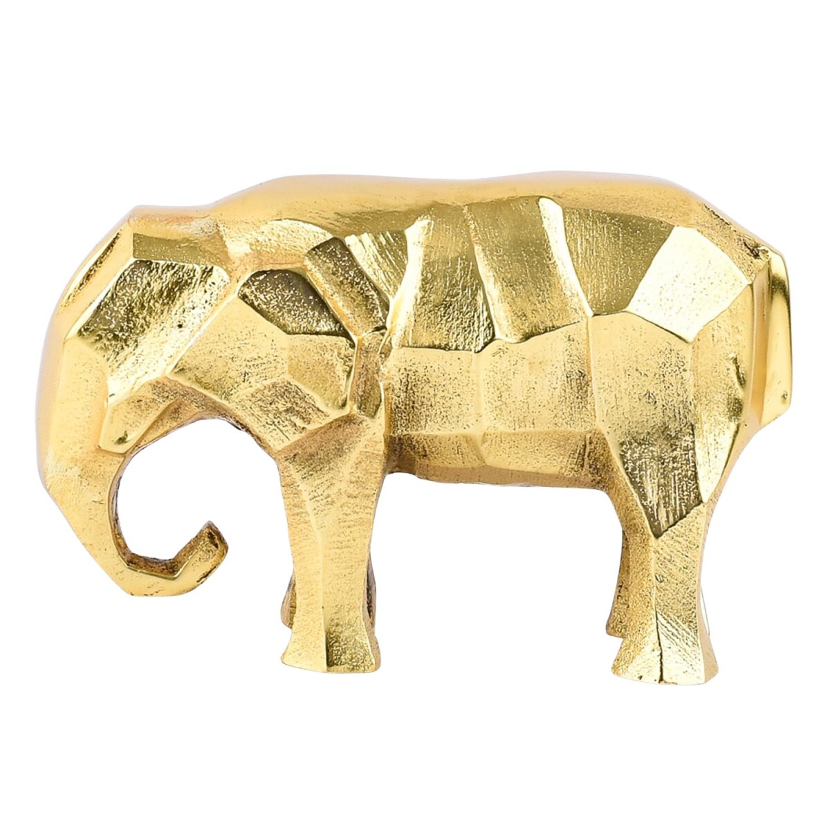 Animal Figurine: Elephant Gold Table Dec box