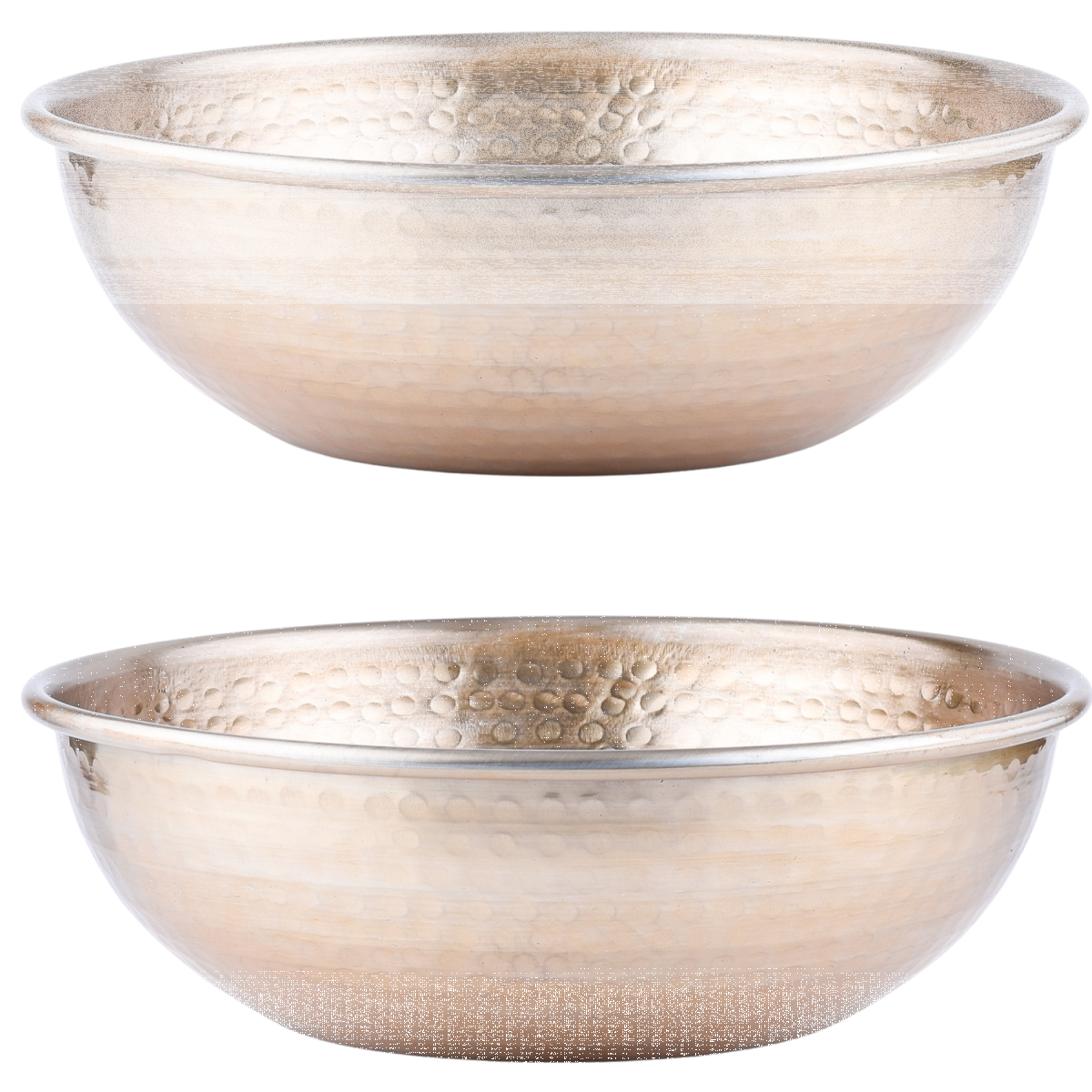 Vintage 2-Piece Serving Set, Engla Gold Bowl, 27 cm